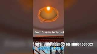 Skylight Seri T – Simulasi Sinar Matahari Cerdas dengan Kecerahan dan Warna Otomatis