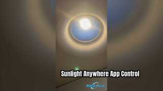 Round Sun Skylight dengan Aplikasi dan Remote Control