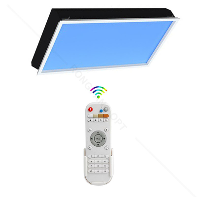 Beli Lampu LED Panel Skylight 6500K Nirkabel Sudut 30 Derajat Tahan Lama pembuatan online