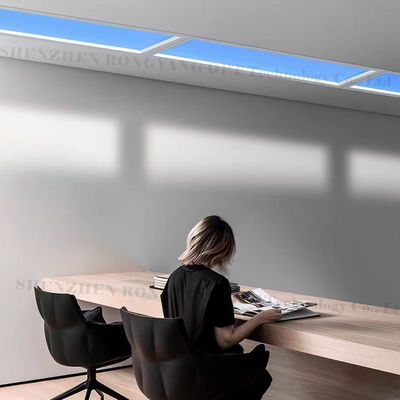 Beli Vertikal 110VAC LED Fake Skylight Tahan Lama 4000lm Permukaan Dipasang pembuatan online