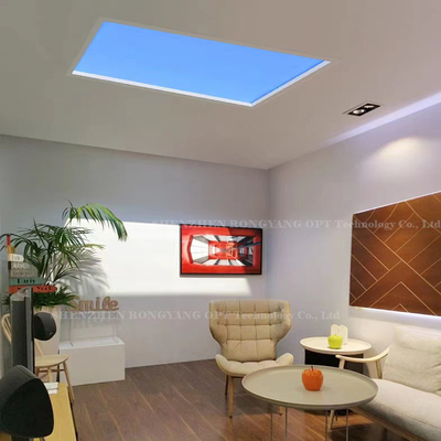 Beli Tuya Control 90Ra Fake Skylight Light, 600x600 Square Faux Skylight LED pembuatan online