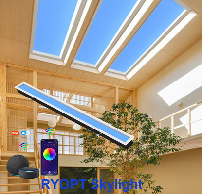 Beli Multiscene 50HZ Realistis Buatan Daylight Skylight 1150x140x86mm 30 Derajat pembuatan online