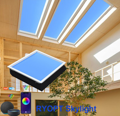 Beli 60x60cm Dali Panel LED Ceiling Panel Light Dimmable CCT Color Changing pembuatan online