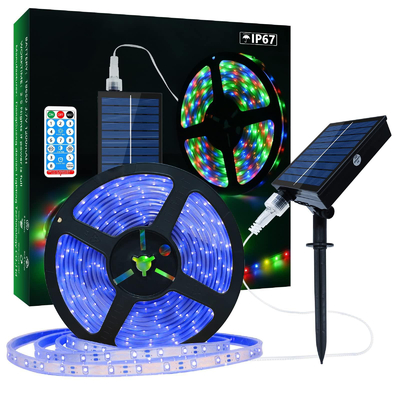 Beli Dimmable SMD2835 Solar Strip Light Stabil Untuk Pesta Natal pembuatan online