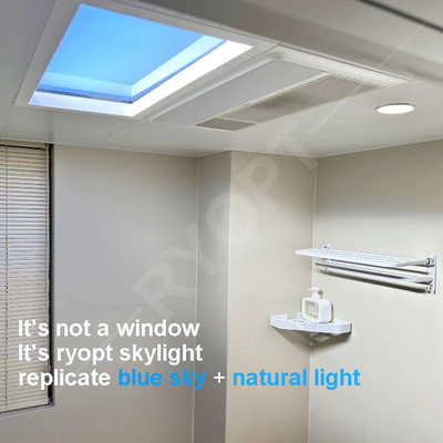Beli Buatan Virtual Blue Sky Sun Cloud Led Panel 110V Circadian Lighting Tuya Control pembuatan online