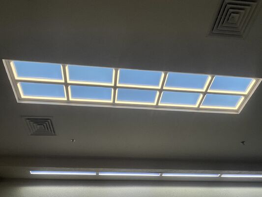 Beli 2100-7500K Fake Window Panel Consumption Energy Decorative Element for Residential and Hospitality pembuatan online