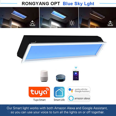 Lampu panel langit-langit LED hemat energi 150 watt dengan kecerahan 4000LM dan mensimulasikan cahaya alami