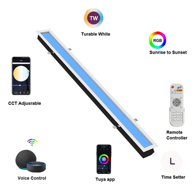50000 Hrs Lifespan LED Ceiling Light Panel Therapy Lamp Untuk Orang Tua Dan Muda
