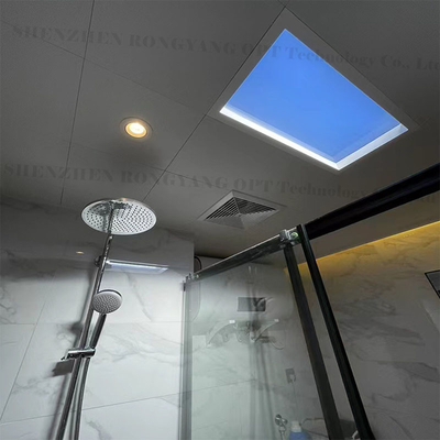 Tidak Ada Panel Skylight Buatan Berkedip, 1200x600 Praktis Meniru Sinar Matahari Di Dalam Ruangan