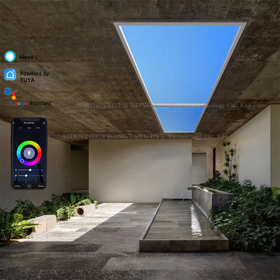 Multiscene 12.6'' LED Skylight Buatan Tersembunyi 600x300 Tuya