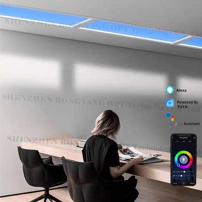 Lampu langit-langit LED buatan aluminium 300W Konsumsi daya 50 000 jam Sumber cahaya Umur untuk pencahayaan perumahan