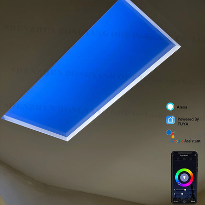 Lampu langit-langit buatan CCT yang bisa dimatikan, lampu langit-langit LED 110V