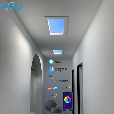 Lampu langit-langit LED buatan 18 kg dengan arah cahaya 140° dan sumber cahaya LED