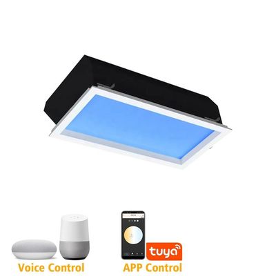 Ultra Tipis Led Simulasi Skylight Daylight Buatan 110V 150mm 2500K 6500K