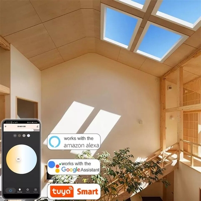 Lampu langit-langit langit-langit yang dapat dimmable dengan WiFi dan Bluetooth yang dikendalikan dengan tinggi cadangan langit-langit