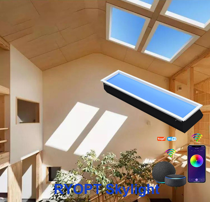 Remote Control Termasuk Panel LED Lampu Langit-langit buatan LED Dengan Standar CRI Tinggi 95 RA