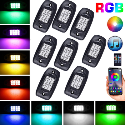 Lampu Rock Nirkabel Ringan Dengan Remote Control Multiscene