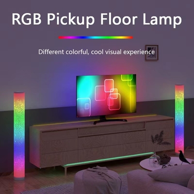 20W Multi Scene LED Corner Floor Lamp RGB Praktis 16 Juta Warna