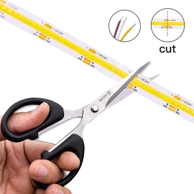 IP67 Tahan Air 24V COB LED Strip Light 5M / Roll 14W CCT 3000K 4000K 6000K