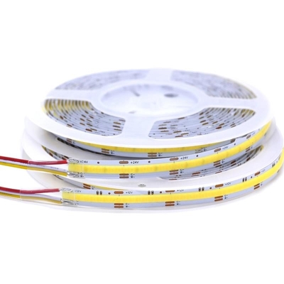 Lampu Strip LED Hangat PCB yang Dapat Diputar, Pita LED Gratis 608LED / M Dot
