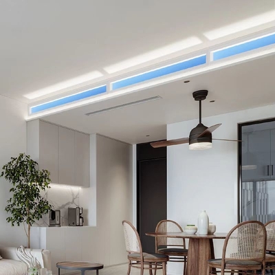 Lampu Panel Plafon LED Remote Control CRI 95 115X14 50W