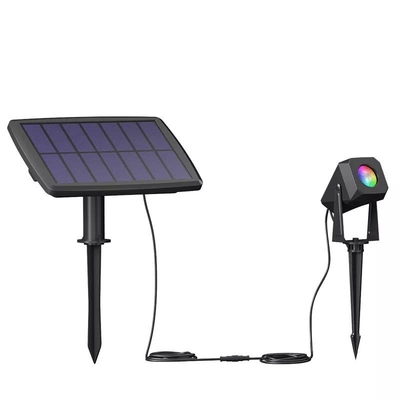 Lampu Sorot Luar Ruangan Berwarna RGB Lanskap IP68 Tahan Air Tahan Lama