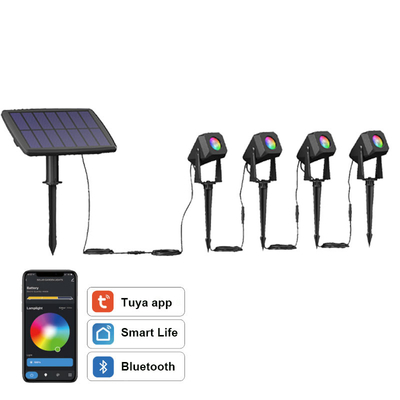 85RA RGB Lampu Sorot Luar Ruangan Berwarna Multiscene Remote Control