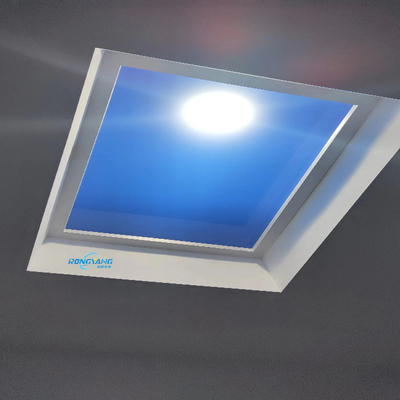 Lampu Matahari Indoor   60x60cm Lampu langit buatan dengan Sun Tracking & Kecerahan yang disesuaikan