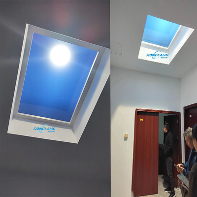 Lampu Panel Sinar Matahari LED 600x600 200W CRI 95 Kontrol Nirkabel Tuya