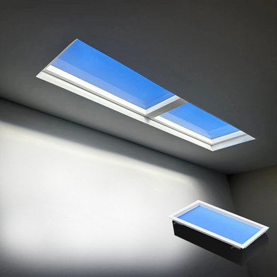 Smart Control Lampu langit-langit LED buatan dengan Cct disesuaikan 2200K-7800K