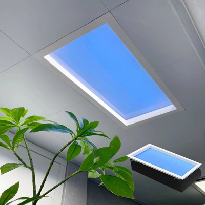Panel Skylight SunshineSim LED untuk Pencahayaan yang Ditingkatkan, Peningkatan Mood, dan Simulasi Cahaya Matahari Alam di Dalam Ruang