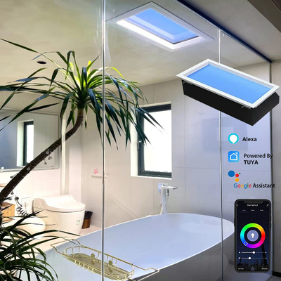 150W Dimmable LED Lampu langit-langit buatan Cakupan luas Tuya / WiFi / Bluetooth Kontrol