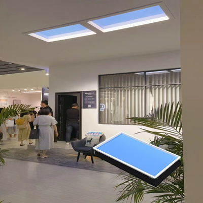 Dimmable 2700k Untuk 10000k Lampu Jendela Buatan Jendela Palsu Dengan Cahaya Matahari Buatan