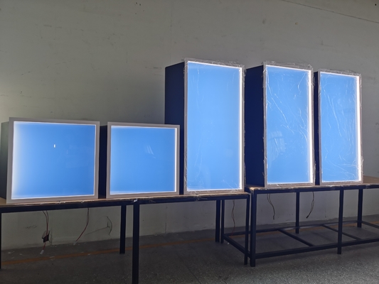 Luminositas LED Skylight Panel 6000LM Pencahayaan Warna Disesuaikan Untuk Pencahayaan Langit-langit 8-12 Sqm