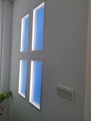 150W LED Skylight Panel 6000LM Light Output 2100-7000K Suhu Warna Mencakup 8-12 Sqm Area
