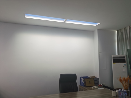 Ketinggian cadangan langit-langit 350mm LED Sky Panel L600*W1200*H220mm dengan 10000LM Flux Cahaya