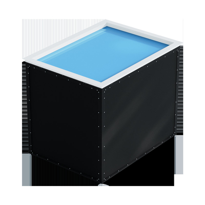 60 * 60 300W Surface Mounted LED Panel Light Blue Sky Lamp Untuk Rumah
