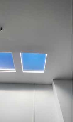 Ultra Tipis Led Simulasi Skylight Daylight Buatan 110V 150mm 2500K 6500K